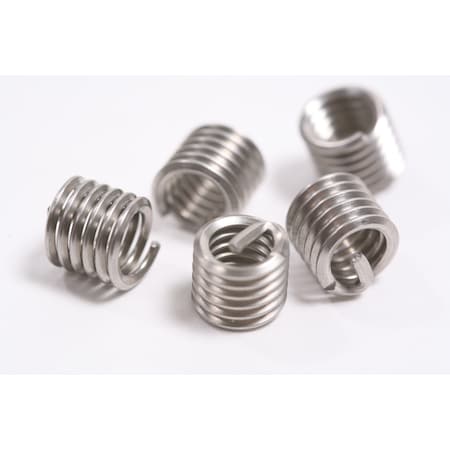 Recoil Helical Insert, Free-Running, M7-1.00 Thrd Sz, 18-8 Stainless Steel, 10 PK 25073
